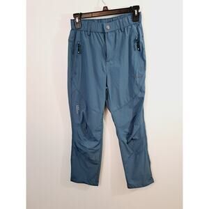 Outdoor Sports Women's Gray Hiking Athletic Pants In Size XS Hemmed To 24"